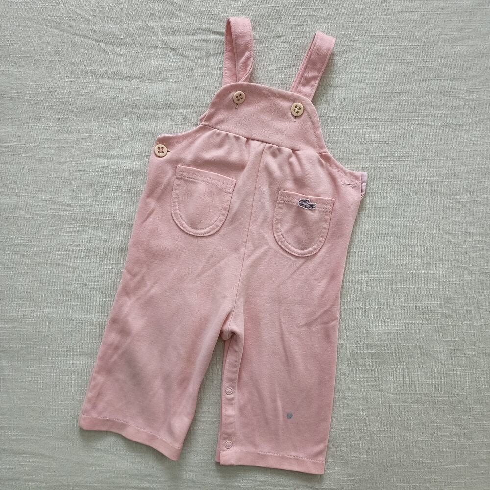 Vintage Lacoste Light Pink Bodysuit 12 months *flaw